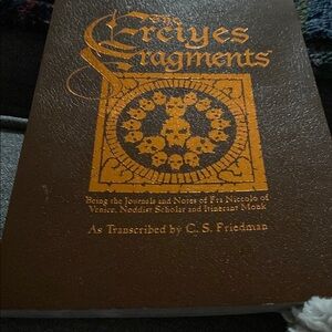 C.S. Friedman Book with Gold Design